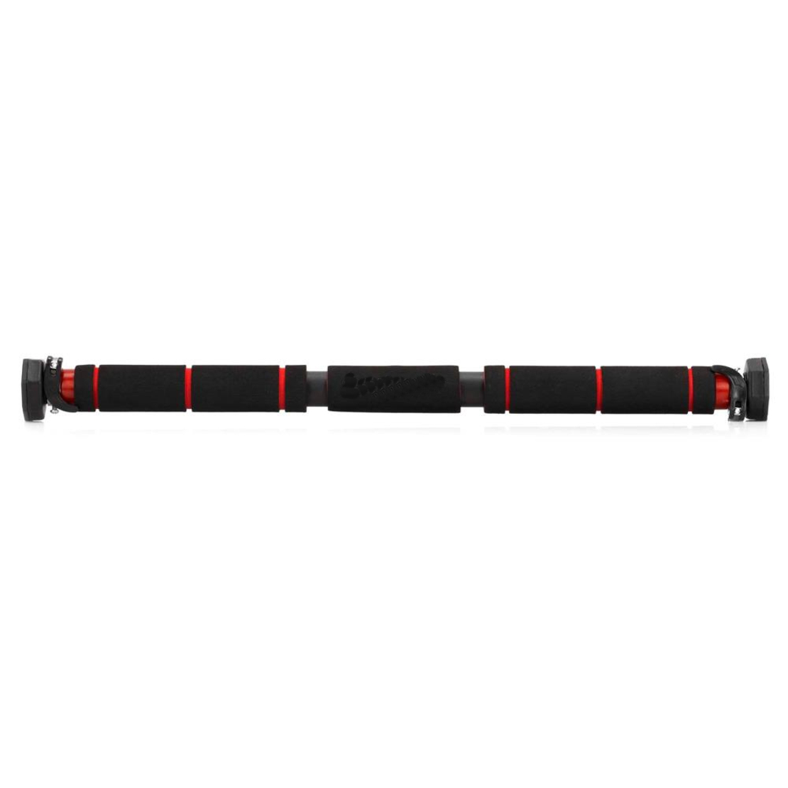Bara tractiuni reglabila pentru usa 62-100 cm, otel si spuma NBR, capacitate 300 kg, negru