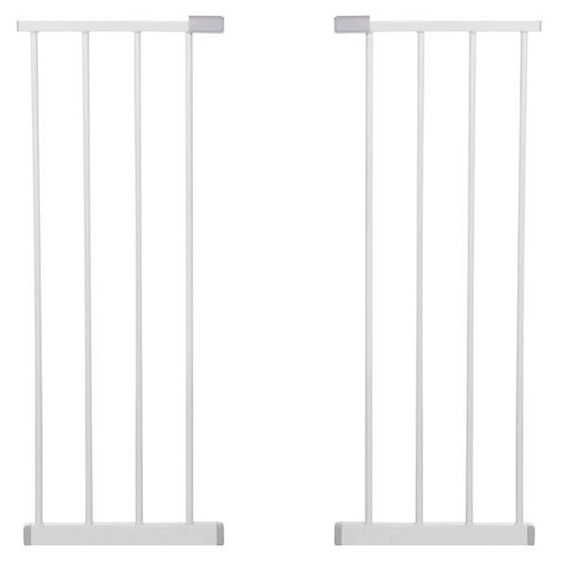 Poarta de siguranta Safety Gate pentru scari, ajustabila 132-141 cm, din otel, alba
