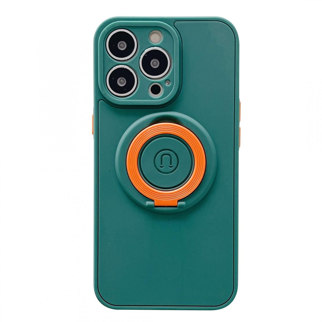 Husa protectie Vafy compatibila cu Apple iPhone 13 Mini Mag Safe Silicone Verde
