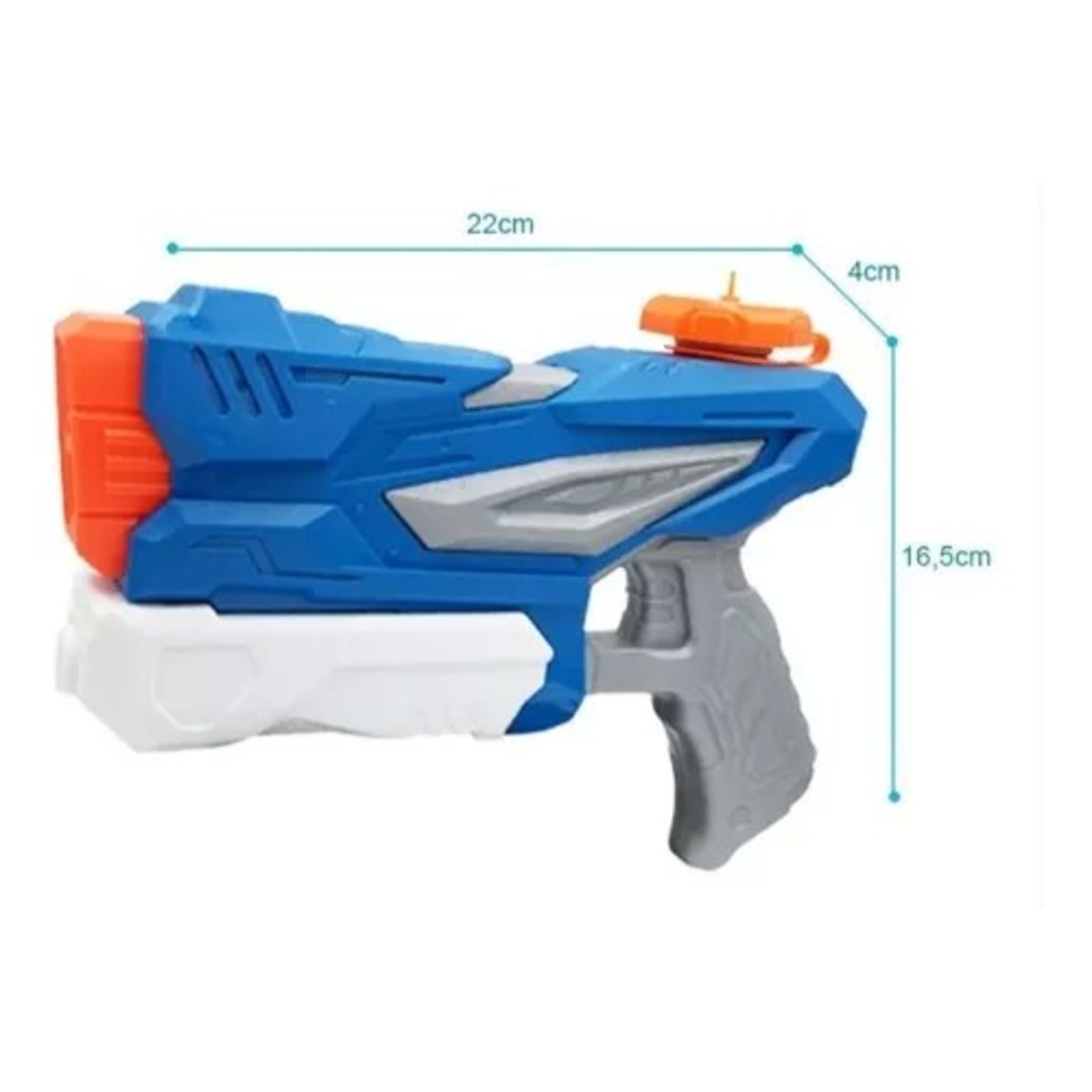 Set 4x Pistol cu Apa pentru Copii, Flippy, 6ani+, Multicolor, 1x 900 ML + 3x 300 ML