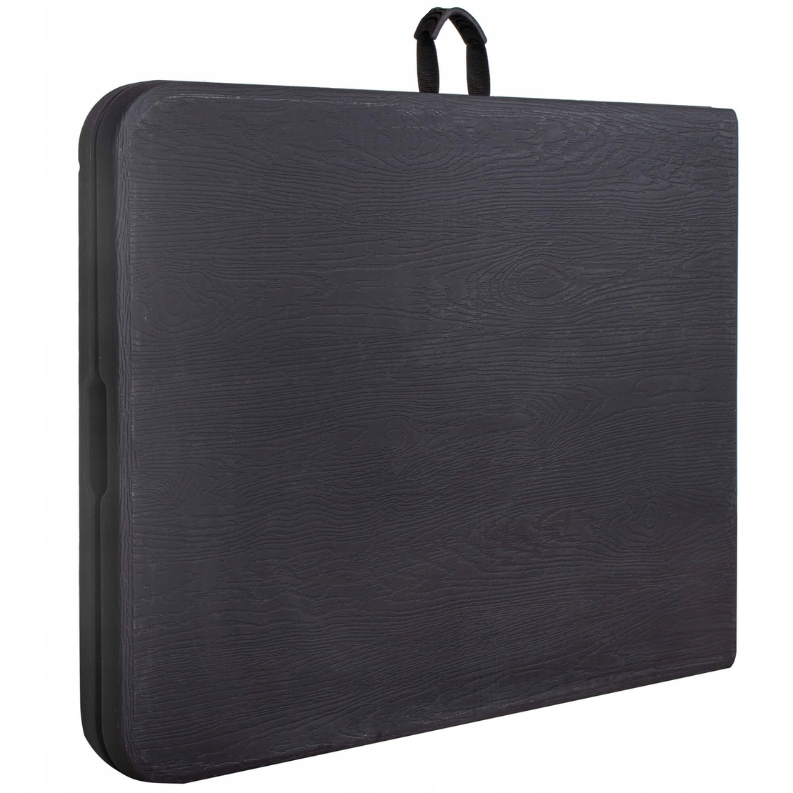 Masa dreptunghiulara pliabila multifunctionala, 1.8 m x 0.75 m x 0.75 m, neagra