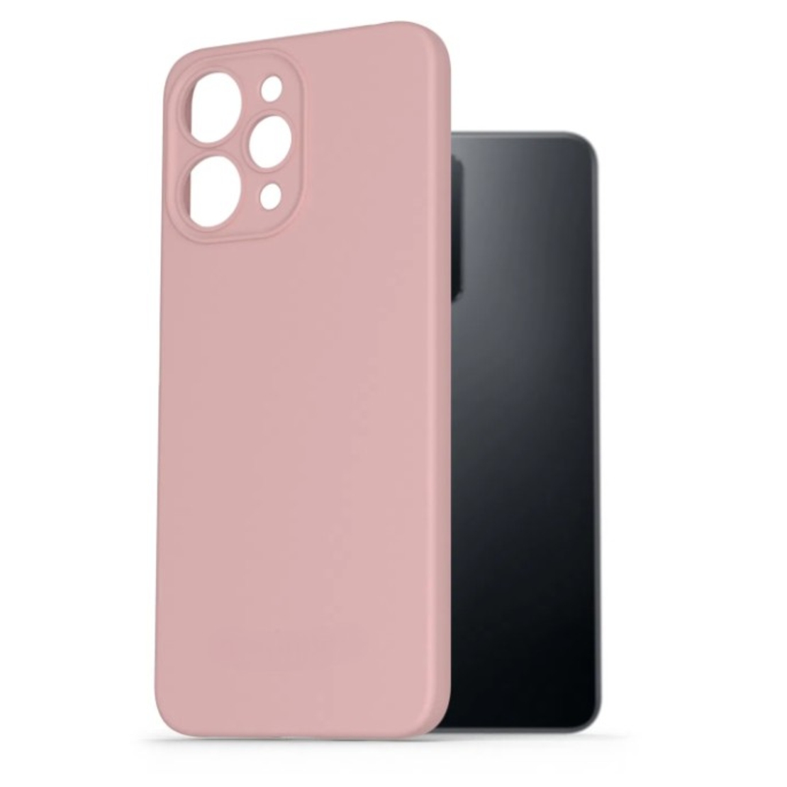 Husa de Protectie Matte TPU, Vafy, pentru Xiaomi Redmi 12 Pro, Protectie Camera, Antisoc, Antizgariere, Antialunecare, Acoperire Completa, Roz