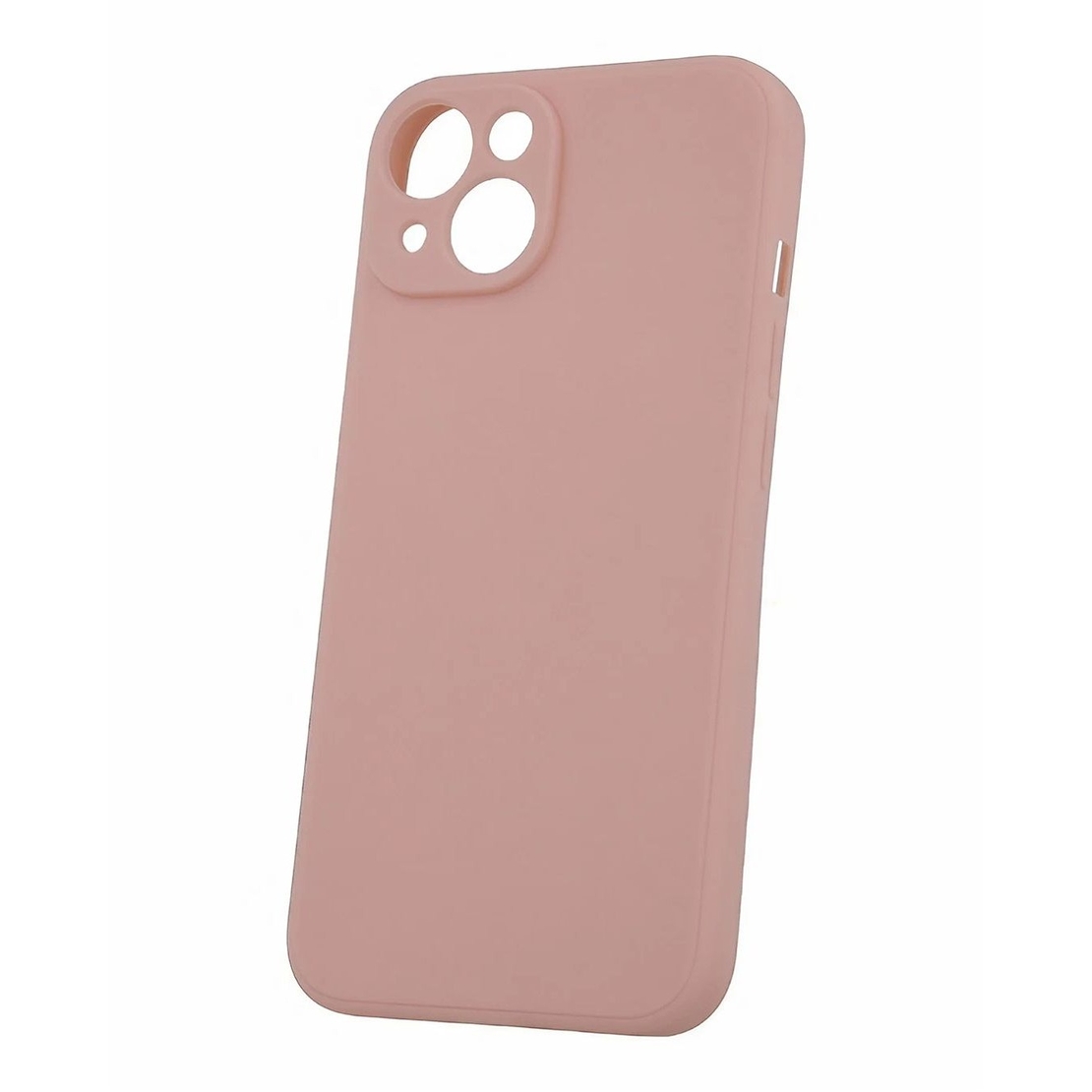 Husa protectie Vafy compatibila cu Apple iPhone 13 Liquid Silicone Roz