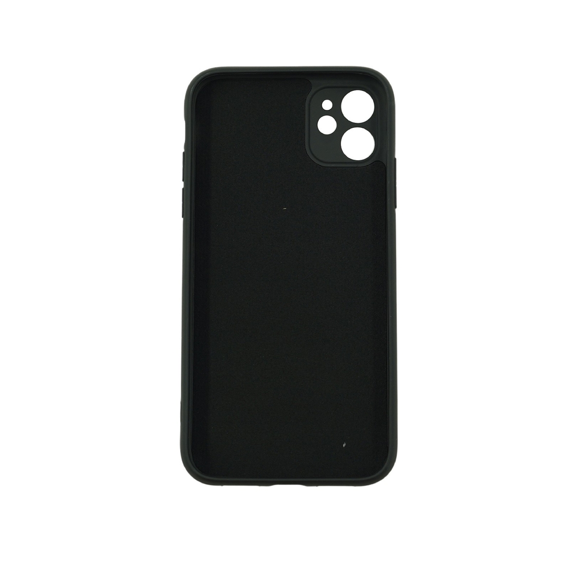 Husa protectie Vafy compatibila cu Apple iPhone 12 Liquid Silicone Case Negru