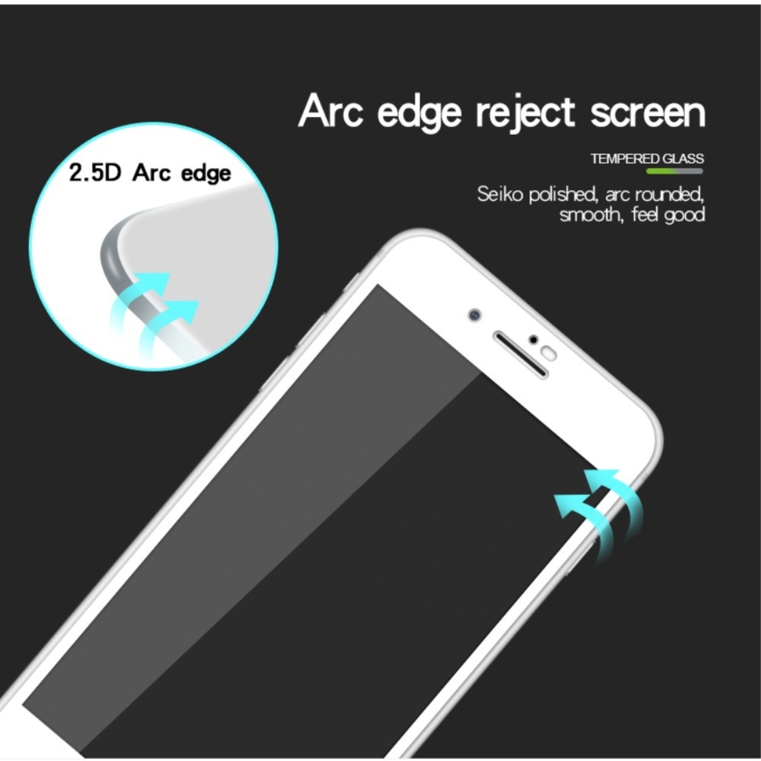 Folie Sticla Securizata, Flippy, compatibil cu Apple iPhone 7/8/SE 2020, Alb
