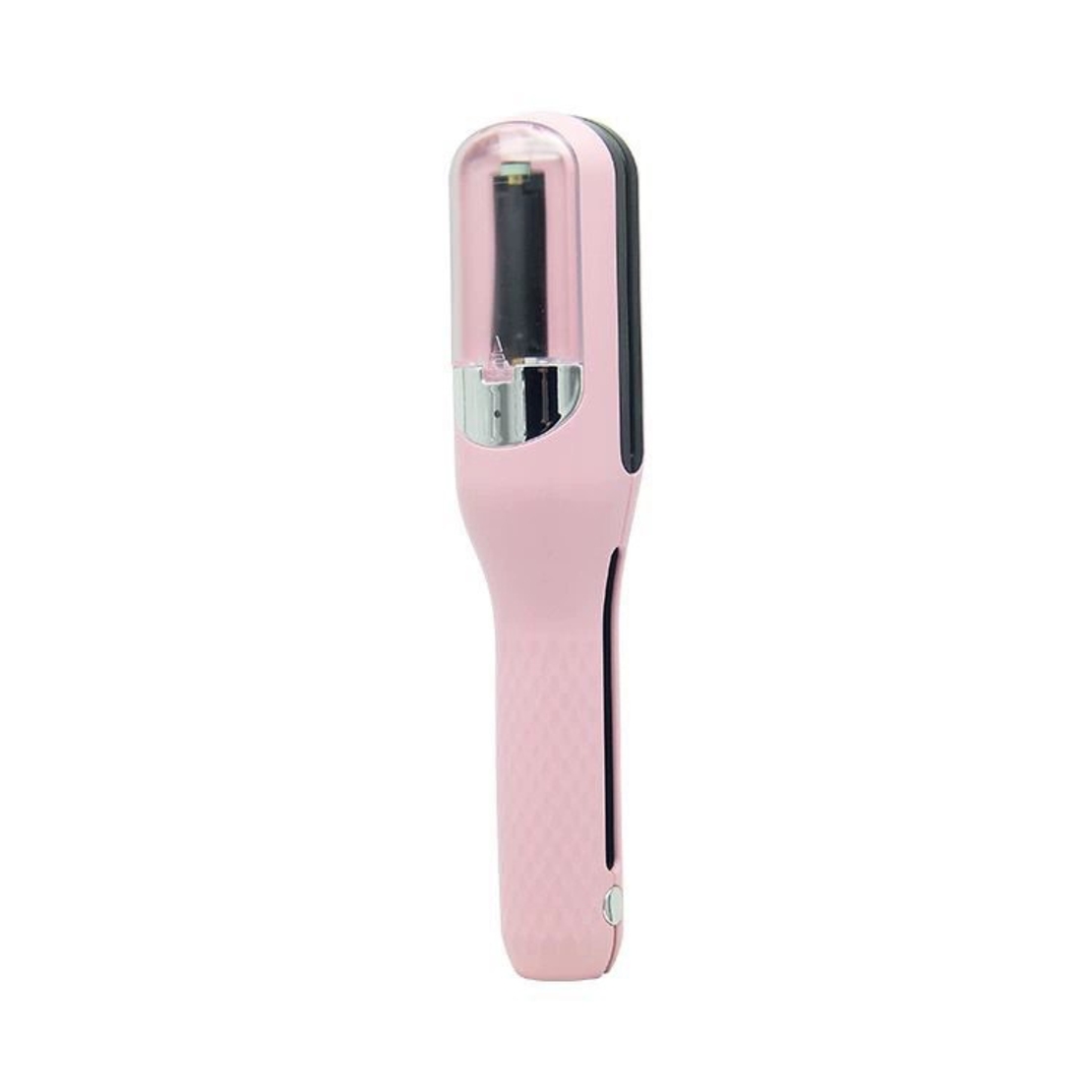 Aparat de Reparare a Varfurilor Despicate, Vafy, Netezirea Firului de Par, din ABS+PC, cu Ioni Negativi, Baterie 500 mAh, 24.8 x 5.3 x 5 cm, Roz