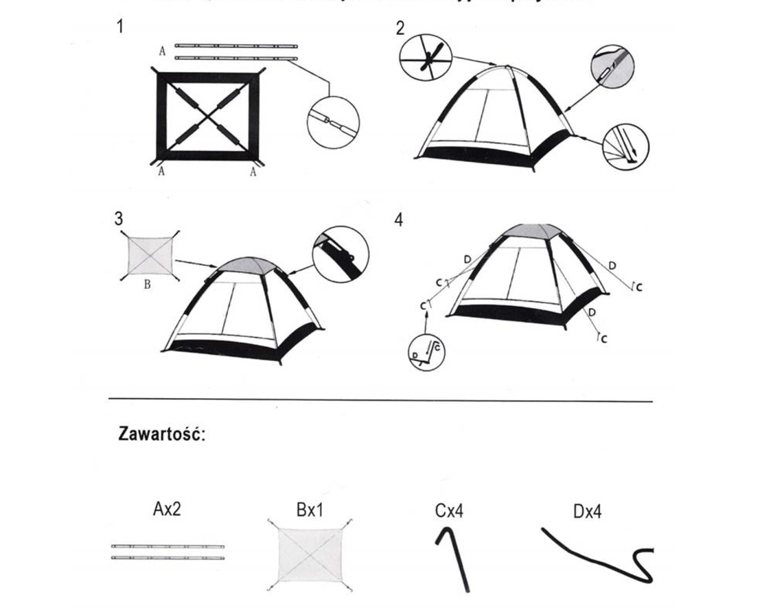 Cort plaja sau camping, impemeabil, cu protectie UV, 4 locuri, 210x240x130cm, gri albastru