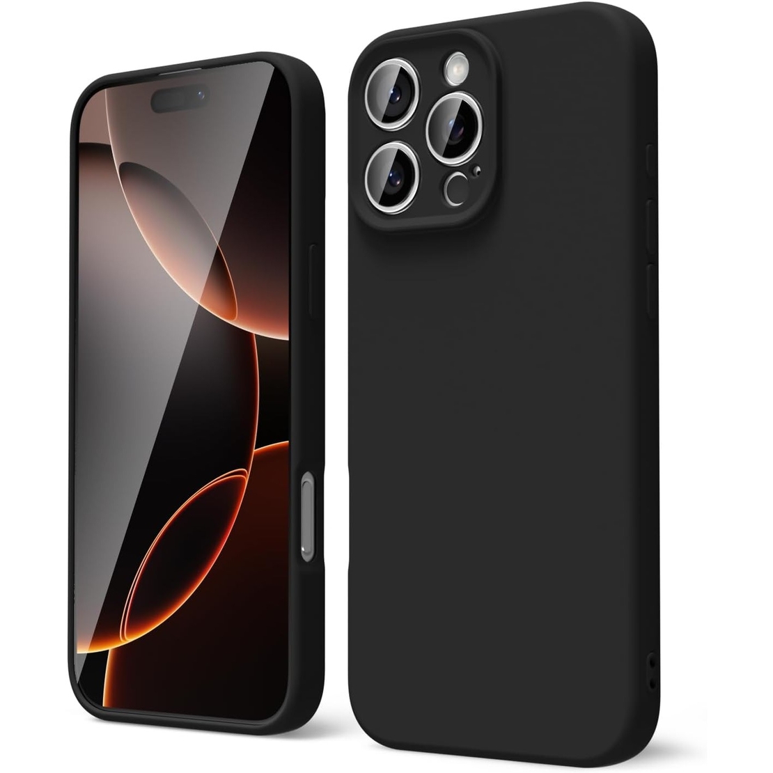 Husa de Protectie Matte TPU, Vafy, pentru Realme 11 Pro, Protectie Camera, Antisoc, Antizgariere, Antialunecare, Acoperire Completa, Negru