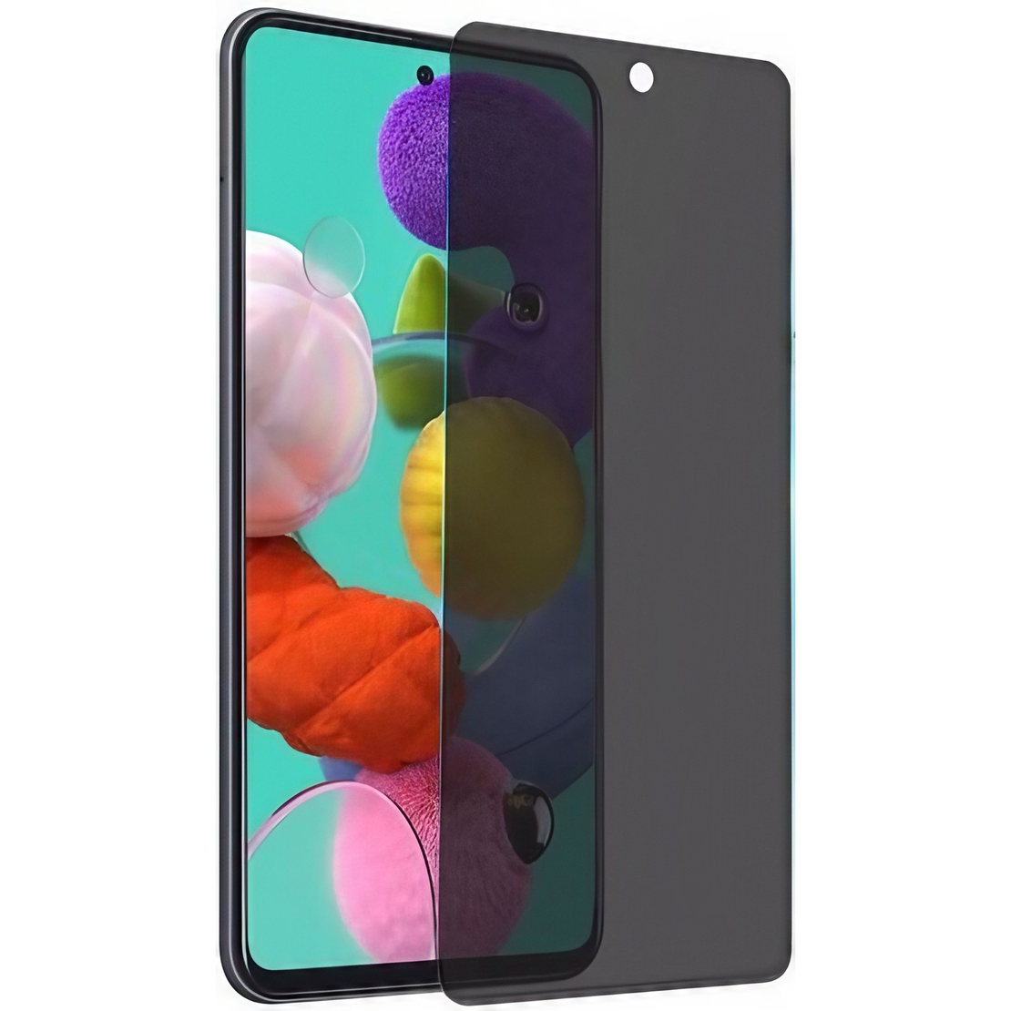 Folie de Protectie, Flippy, compatibila cu Samsung Galaxy S23 Pro, Full Glue, Privacy, Sticla Securizata, Negru
