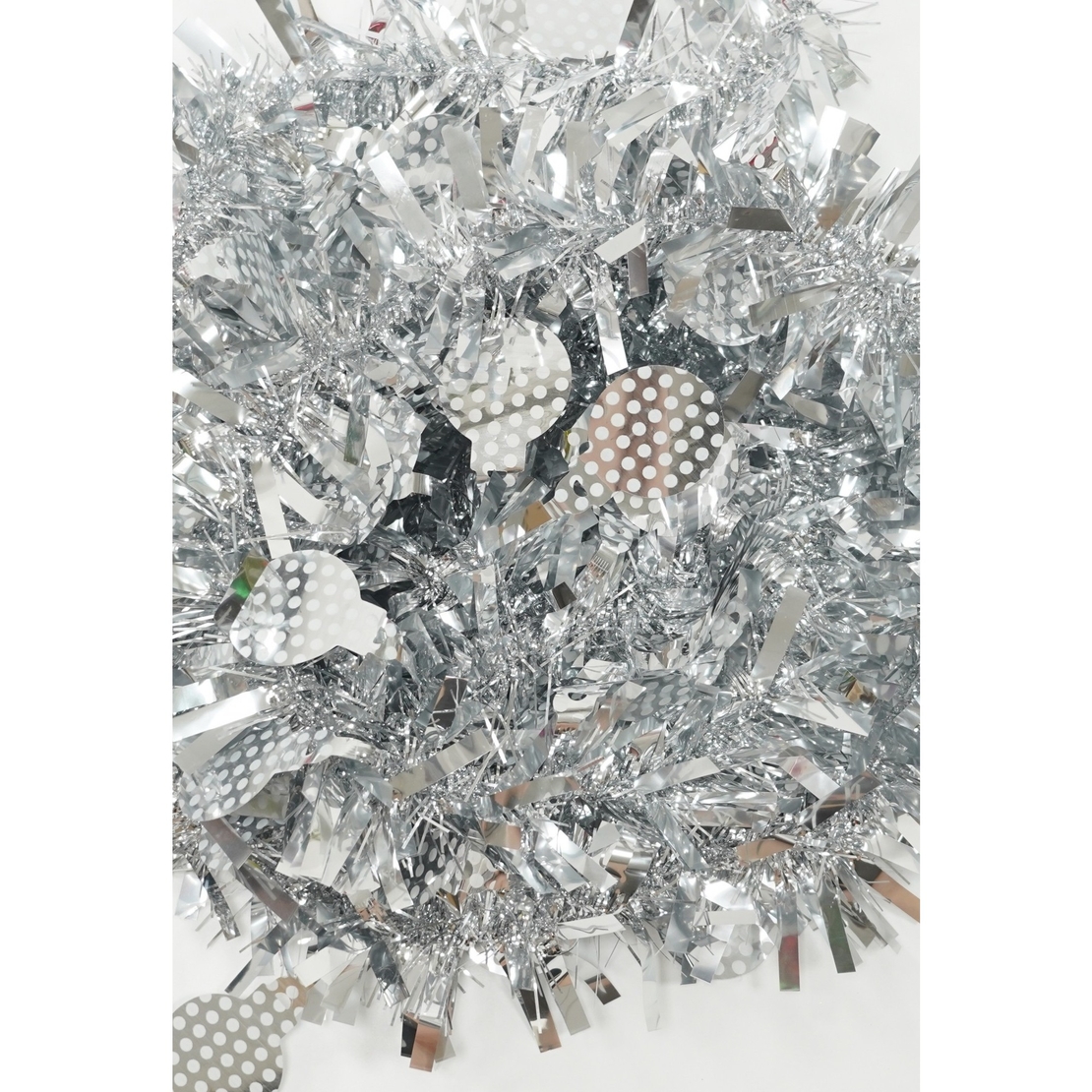 Beteala Craciun, Flippy, argintiu, marimea: 2 m x 11 cm x 9 cm material:folie PVC, interior/exterior