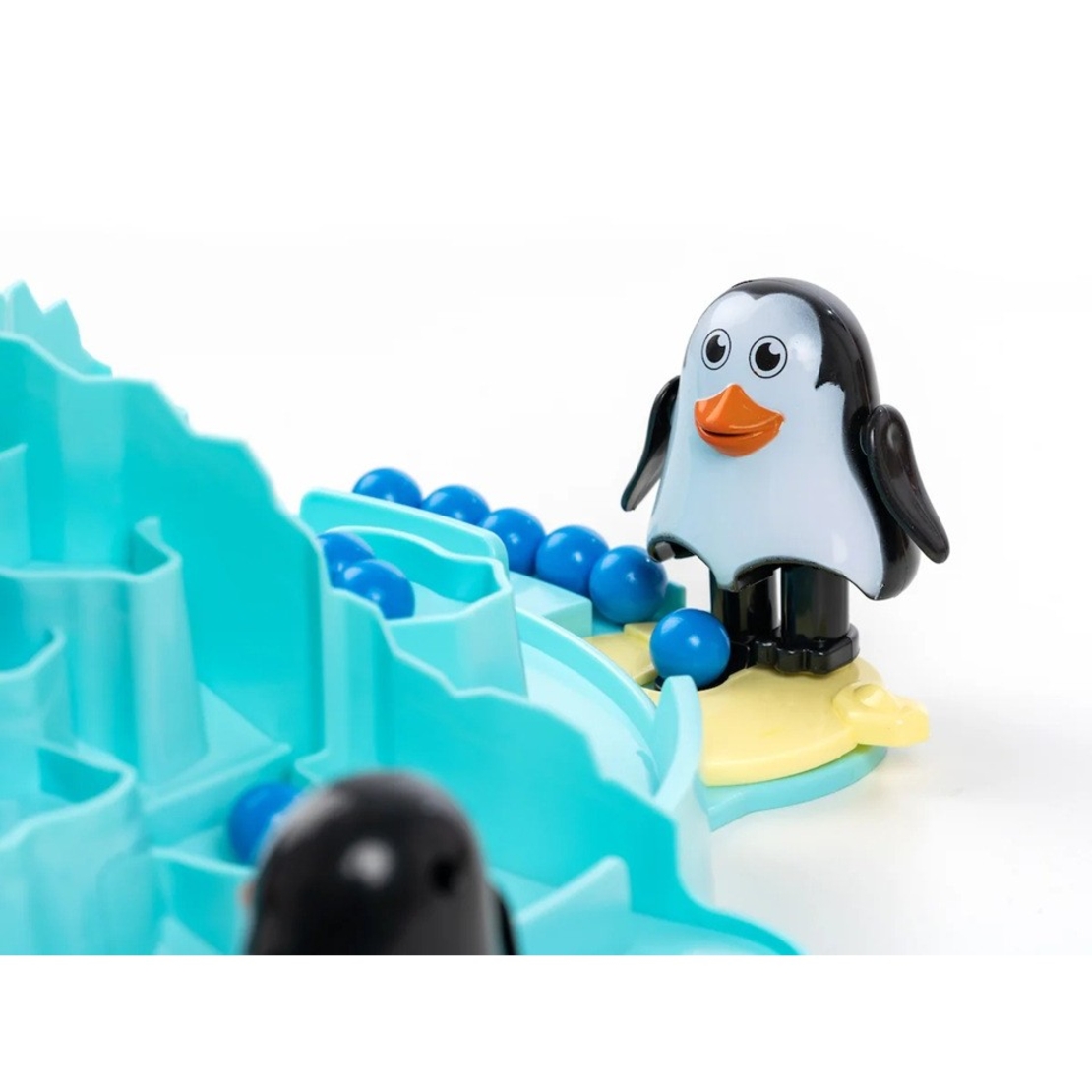 Joc Interactiv pentru Copii, Flippy, Batalia Pinguinilor, 3 ani+, Tabla de Joc, Figurine Pinguini, Mingi, Multicolor