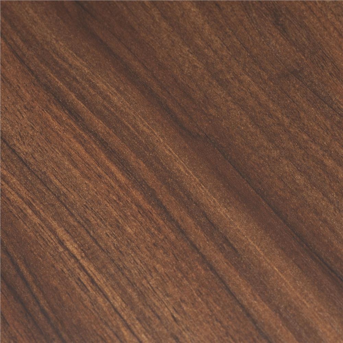 Noptiera cu 3 rafturi din PAL si cadru metalic, 35x31x59 cm, maro inchis