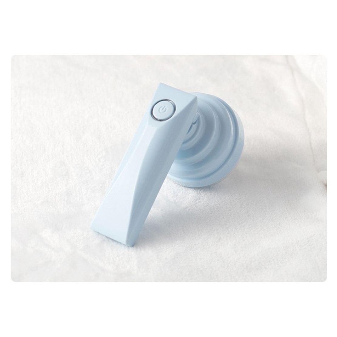 Aparat Pentru Curatat Scame, Par Si Praf, Vafy, Trimmer pentru Diferite Tipuri De Material, Cu Lame Din Otel Inoxidabil, Maner Flexibil, Incarcare Prin USB, 13x8 cm, Albastru