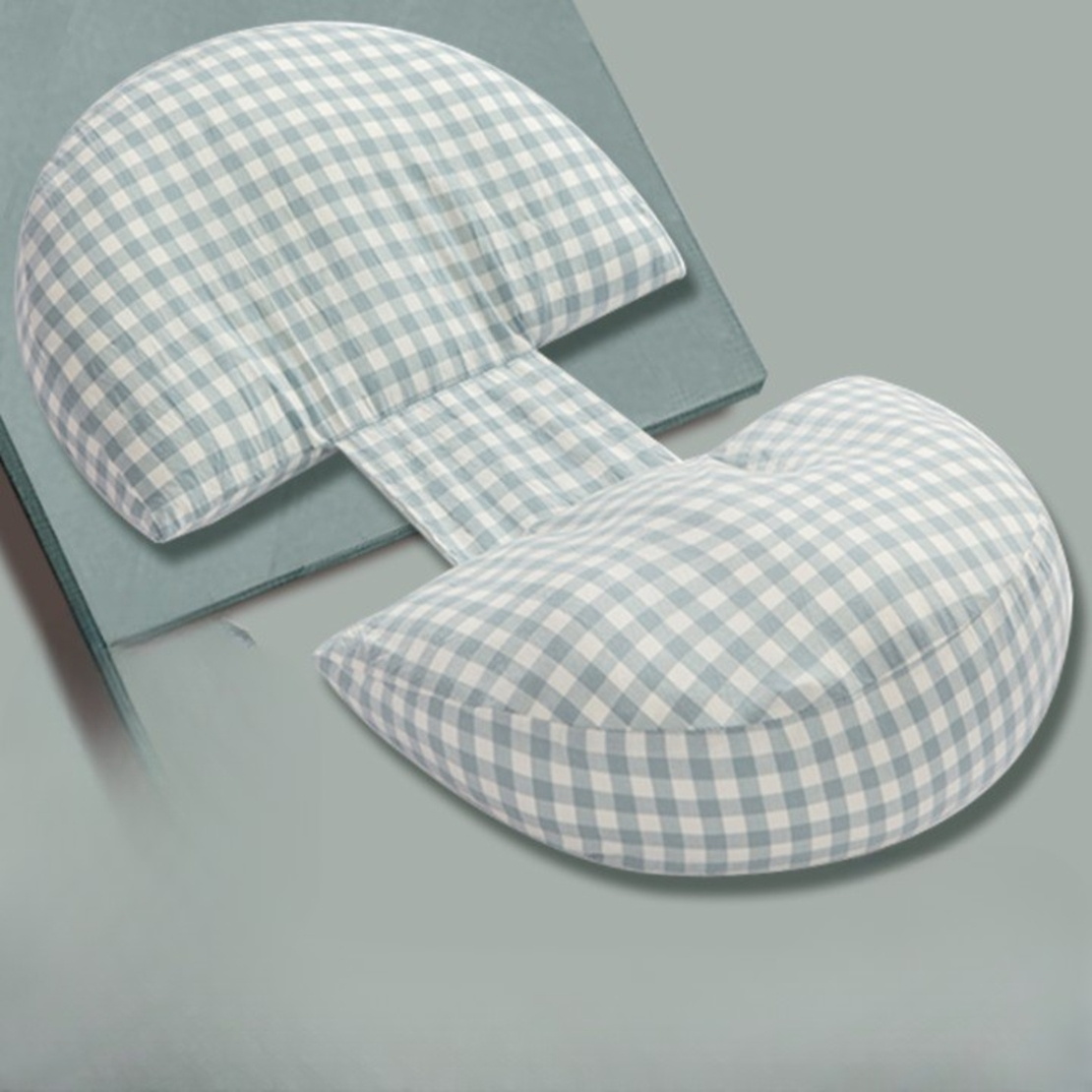 Set Perna pentru Gravide, Flippy, Husa Detasabila, Utilizare in Forma H si U, Reglabila, Latime Ajustabila, Proactive, Albastru
