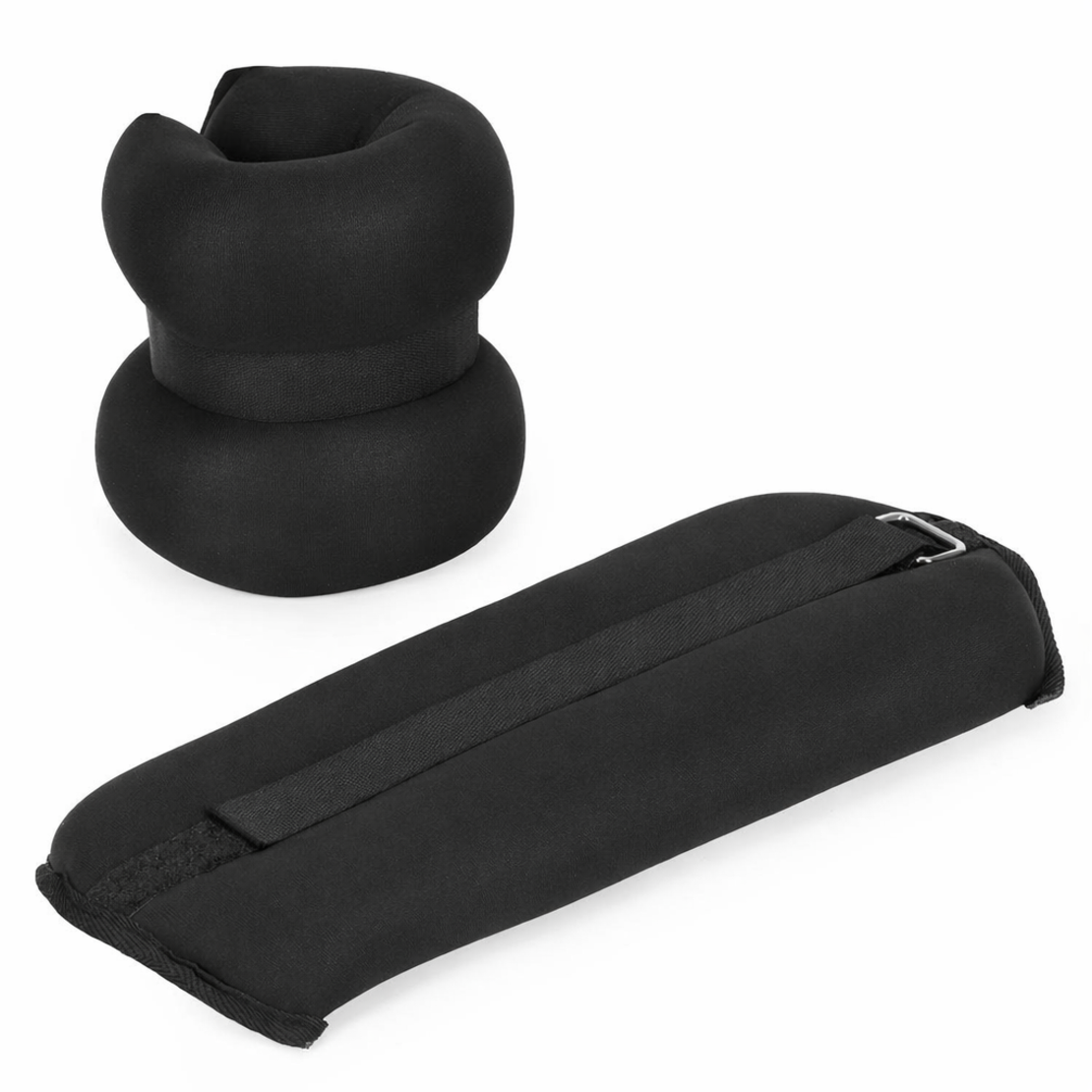 Greutati pentru incheietura mainii si glezna 2x3 kg, neopren si nisip fier, 36x15 cm, negru