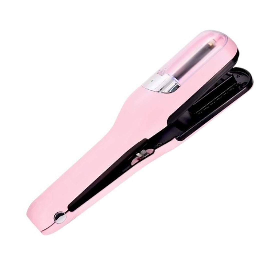 Aparat de Reparare a Varfurilor Despicate, Vafy, Netezirea Firului de Par, din ABS+PC, cu Ioni Negativi, Baterie 500 mAh, 24.8 x 5.3 x 5 cm, Roz