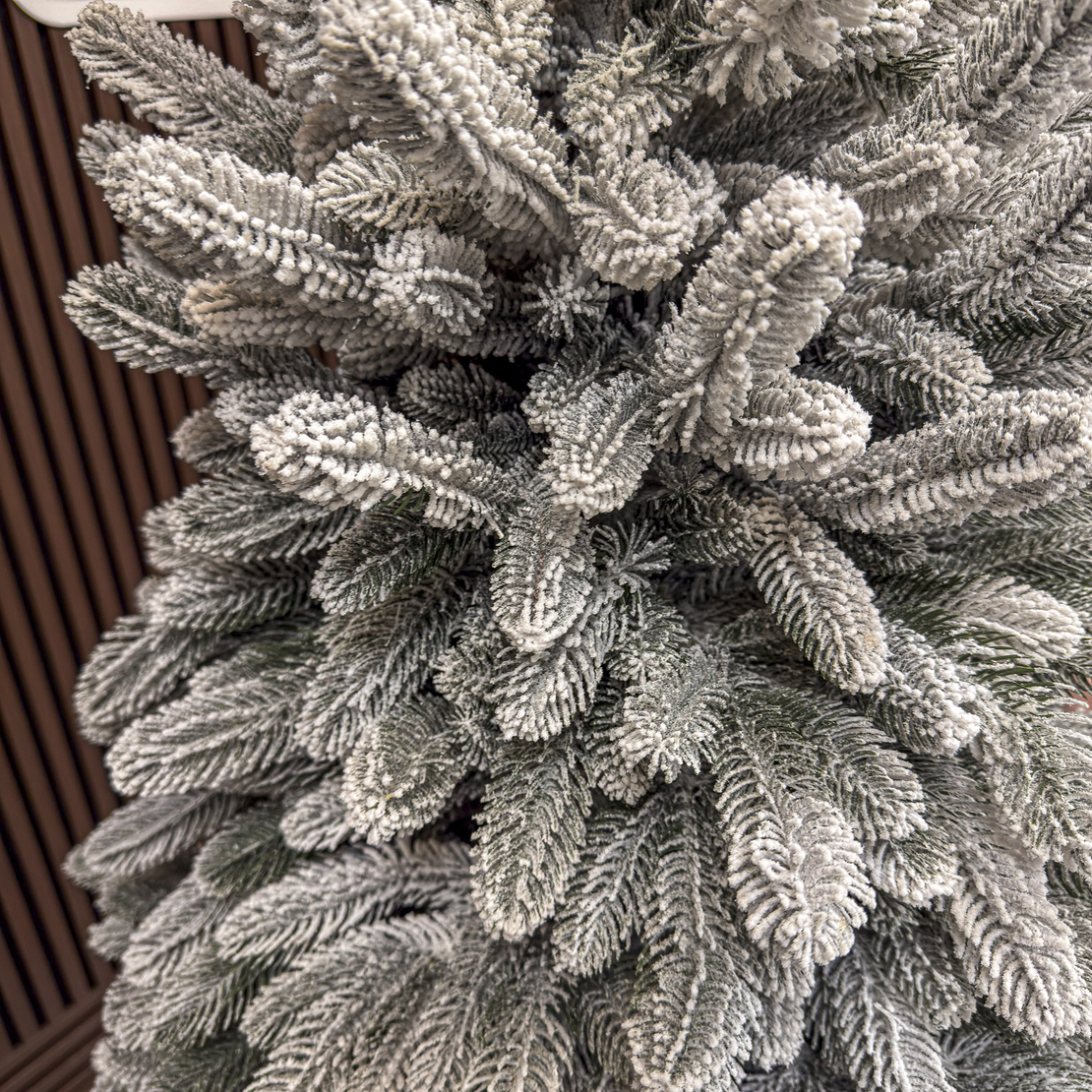 Brad artificial Christmas Deluxe by Sersimo, Laponia Select nins, integral 3D, 180cm