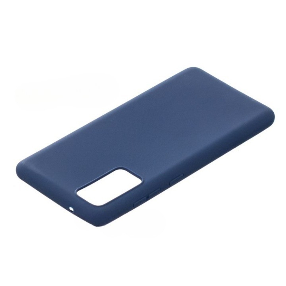 Husa protectie Vafy compatibila cu Samsung Galaxy S21 Ultra Liquid Silicone Case Albastru