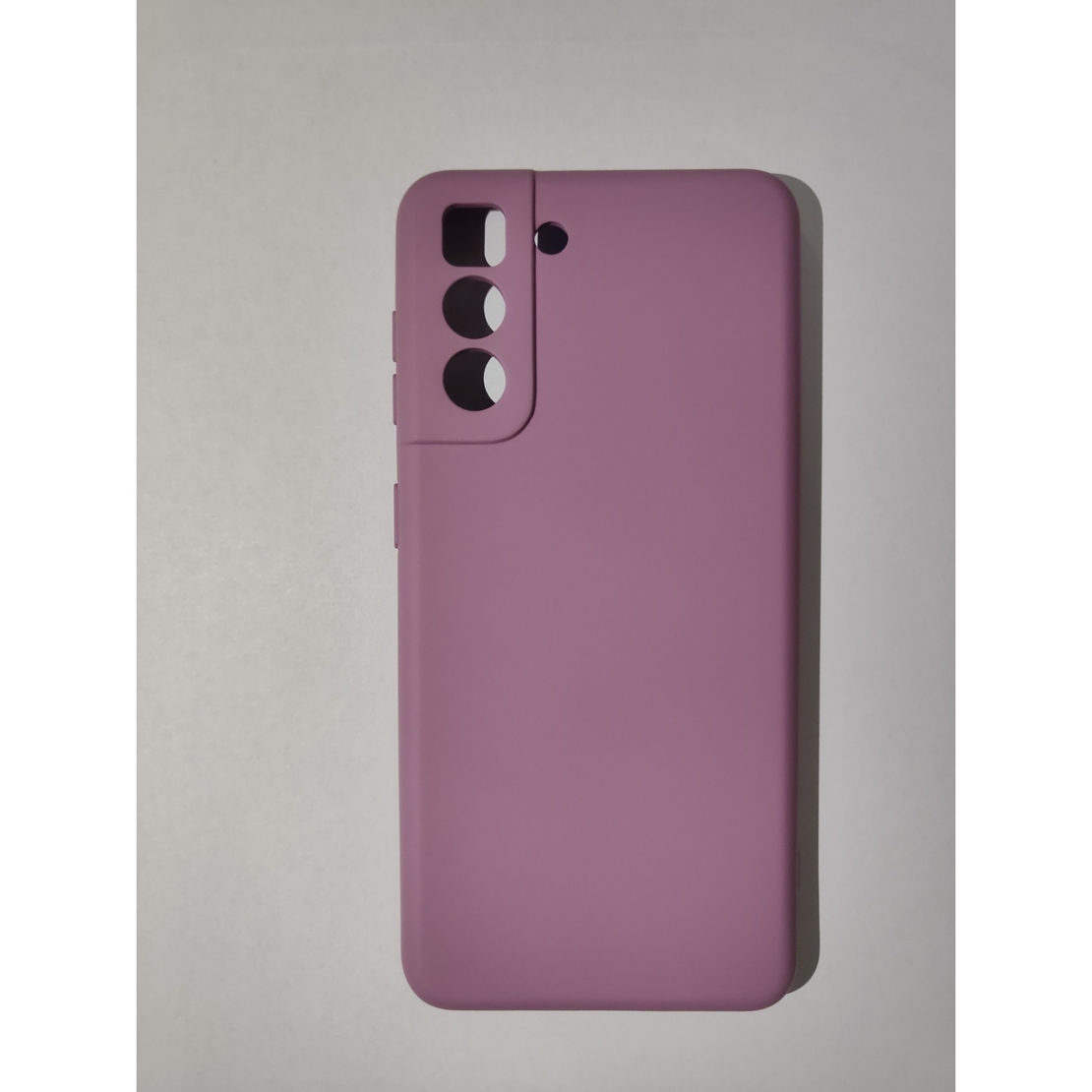 Husa protectie Vafy compatibila cu Samsung S21 5G Liquid Silicone Case Mov