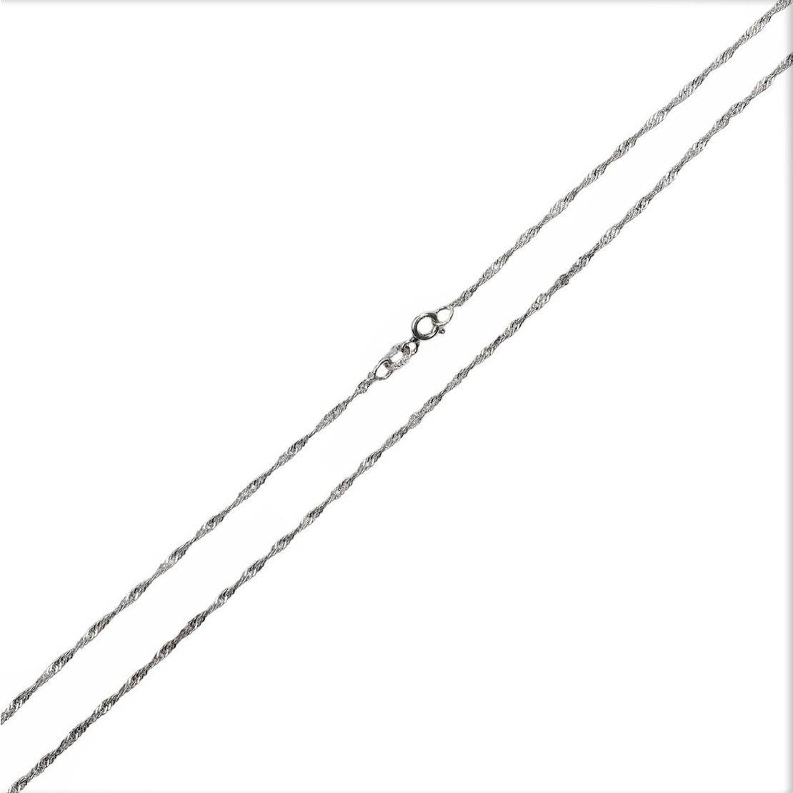 Lantisor din Argint 925 model Rasucit 39 cm,1.8 g