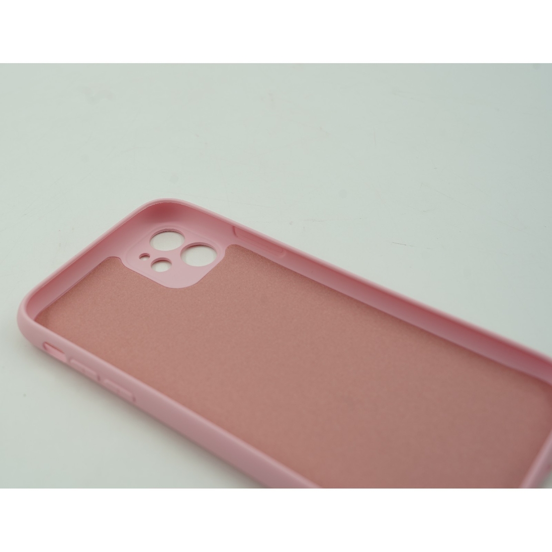 Husa protectie, Vafy, compatibila cu Apple iPhone 12 Pro Liquid Silicone Roz