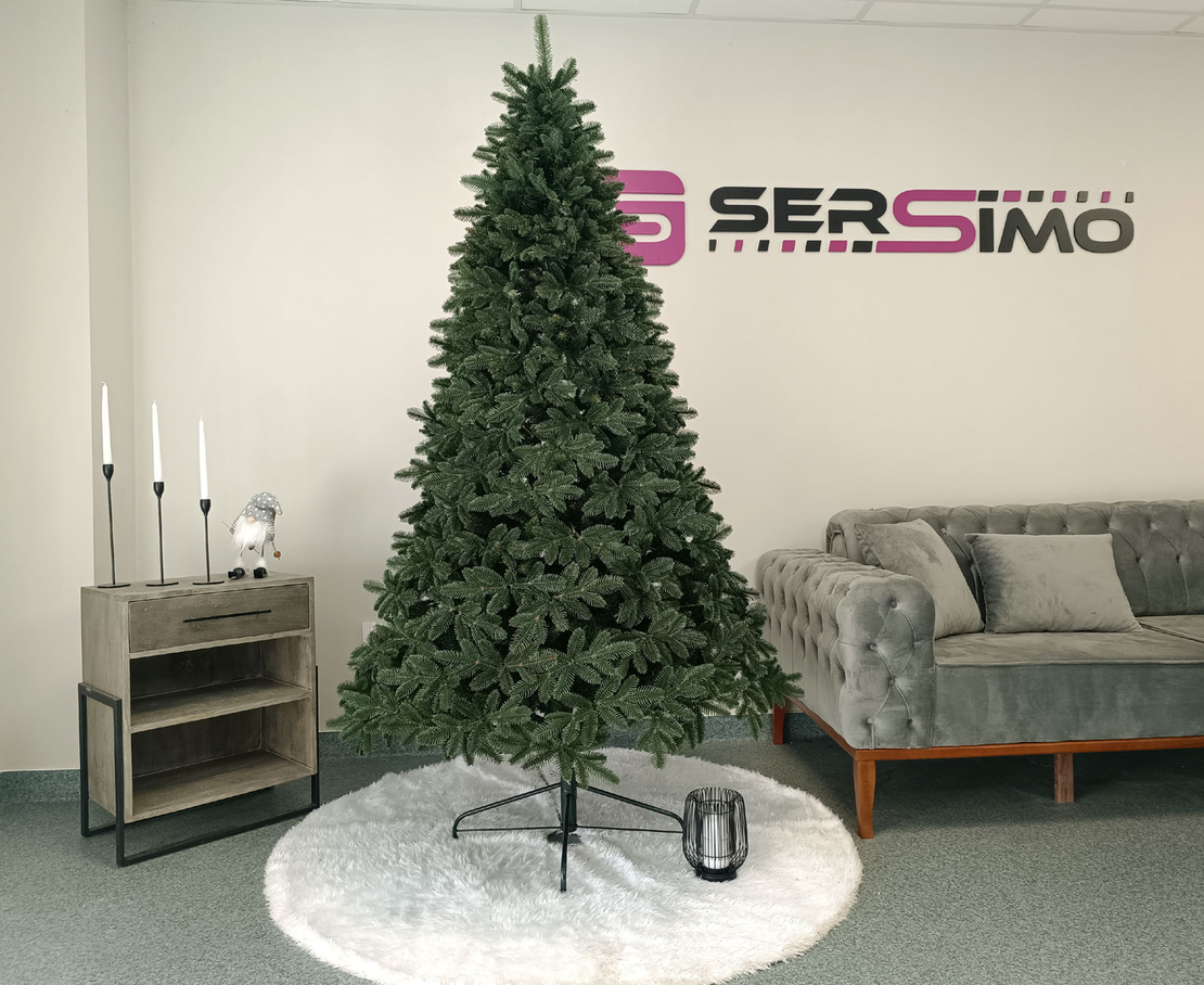 Brad artificial Christmas Deluxe by Sersimo, Canada Mix, 2D+3D, 180cm