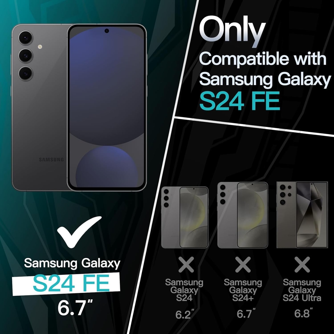 Husa de Protectie Matte TPU, Vafy, pentru Samsung Galaxy S24 FE, Protectie Camera, Antisoc, Antizgariere, Antialunecare, Acoperire Completa, Rosu