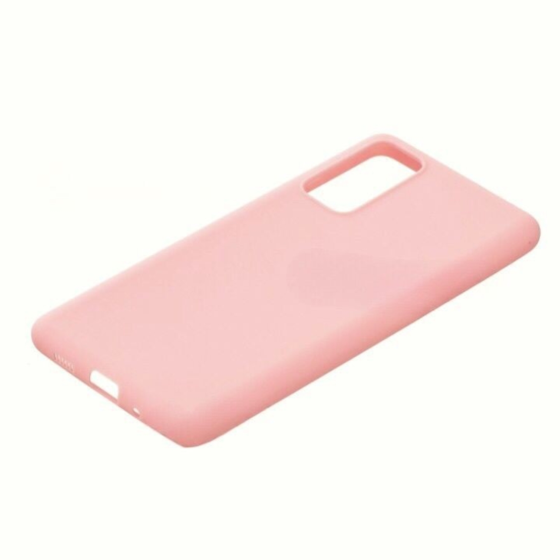 Husa protectie Vafy compatibila cu Samsung Galaxy S21 Ultra Liquid Silicone Case Roz