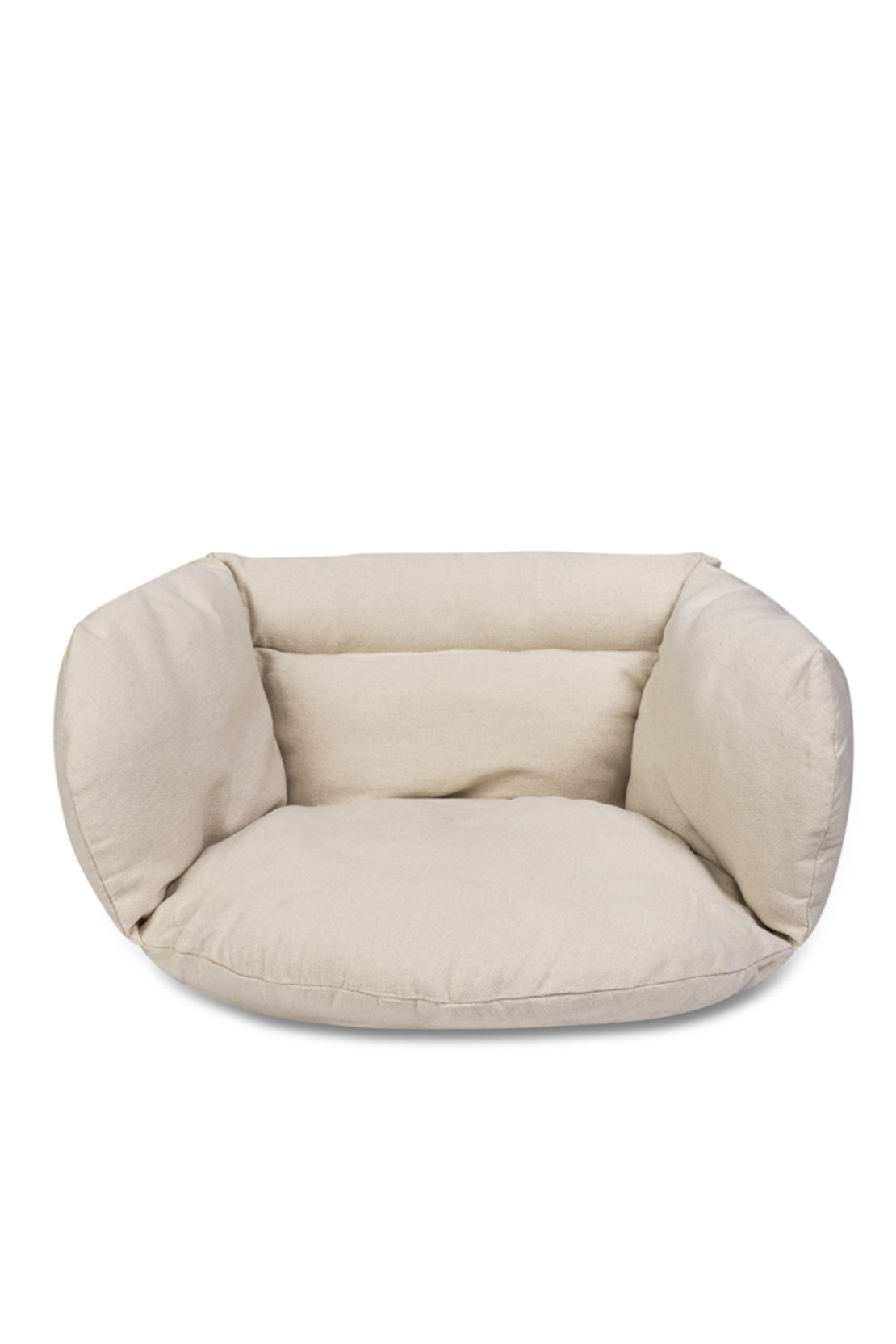 Perna pentru leagan tip cuib 56x63x36 cm, umplutura moale, ecru