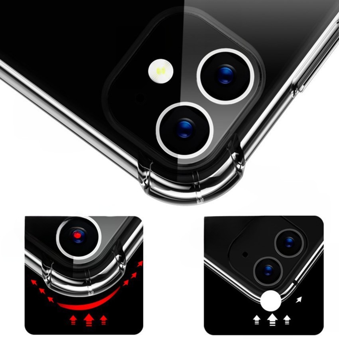 Husa protectie pentru Poco M4 Pro, Vafy, TPU, Antisoc, Protectie colturi, Rezistenta la impact, 1.5 mm, Transparenta