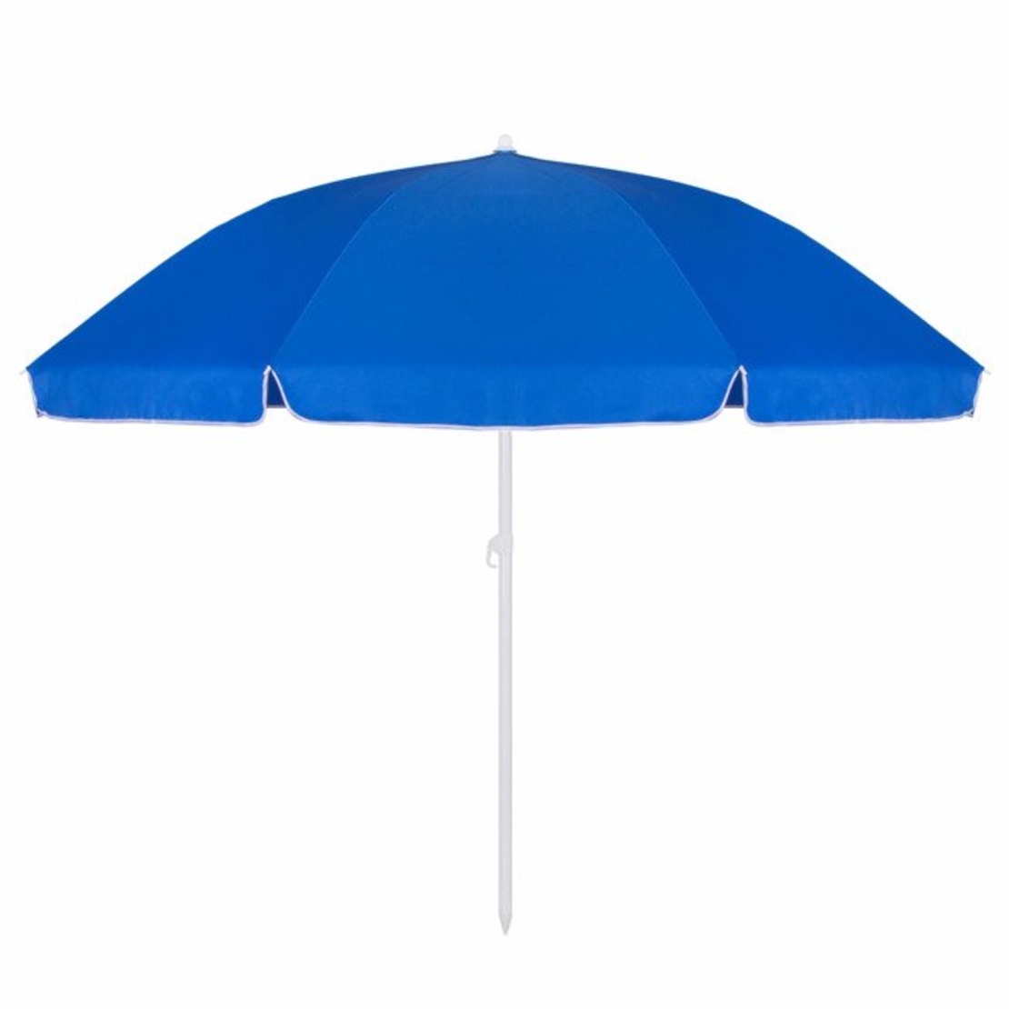 Umbrela de plaja pliabila, Sersimo BU003, 240cm, albastru
