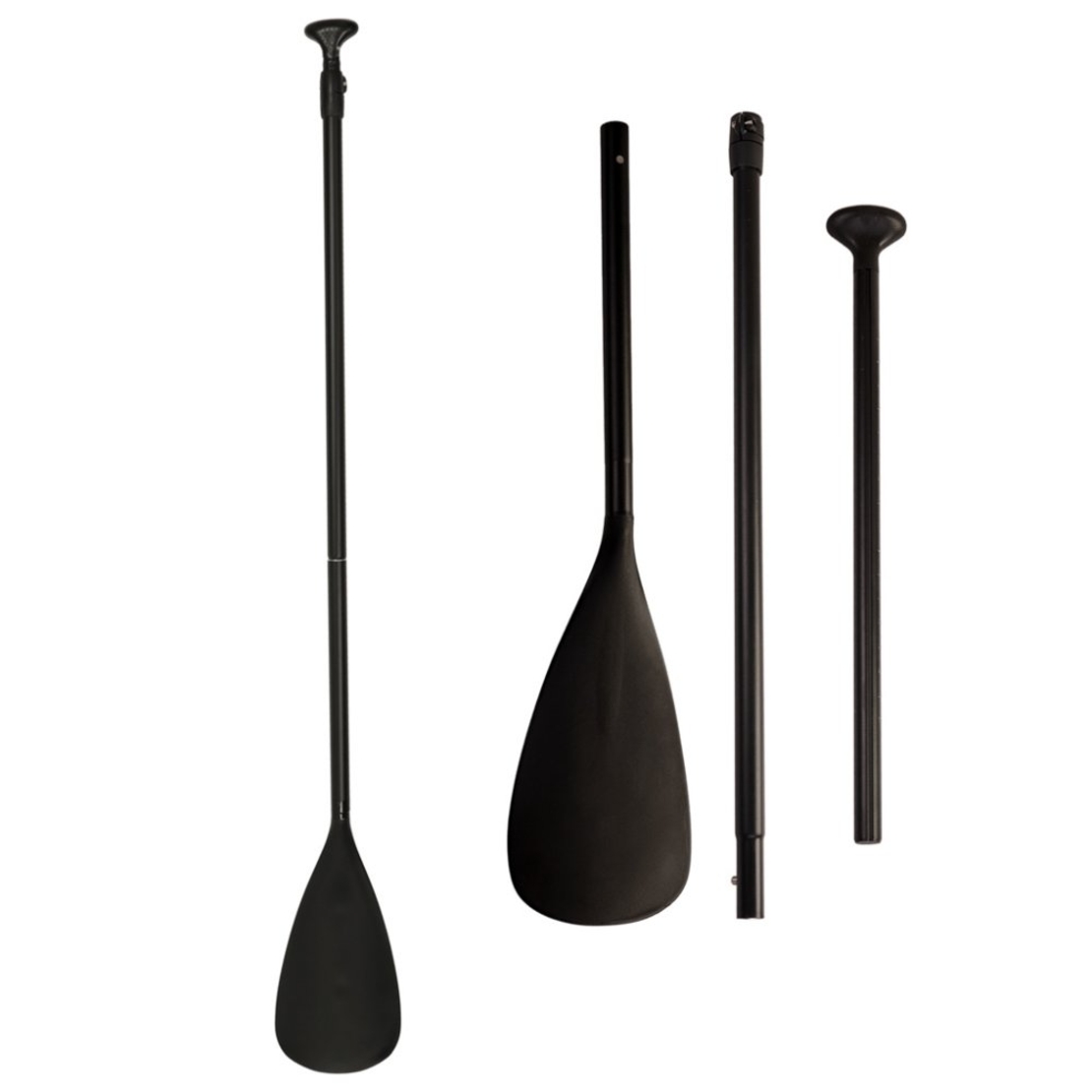 Vasla pliabila pentru SUP, 170-210 cm – usoara, reglabila, 2 segmente, negru