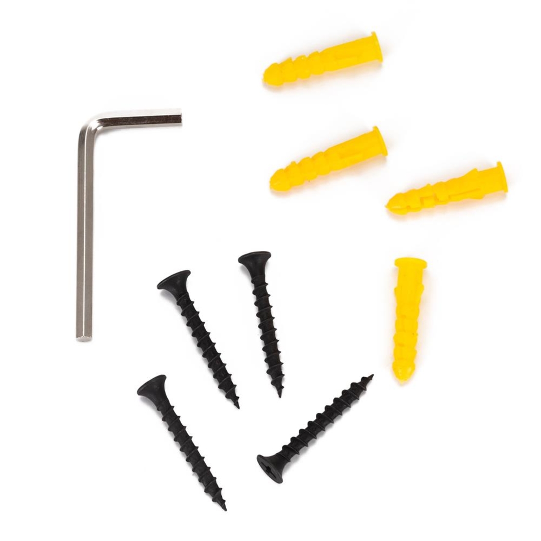 Raft metalic pentru prosoape, structura cu finisaj mat, accesorii montaj incluse, 25x16x76 cm, negru