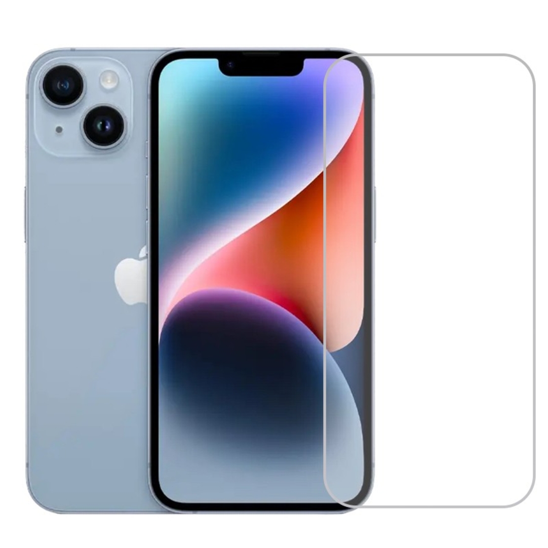 Folie de Protectie pentru Apple iPhone 14, Vafy, Sticla Securizata 3D, High Definition pentru Ecran complet, Anti Zgirieturi, Anti bule, Transparenta