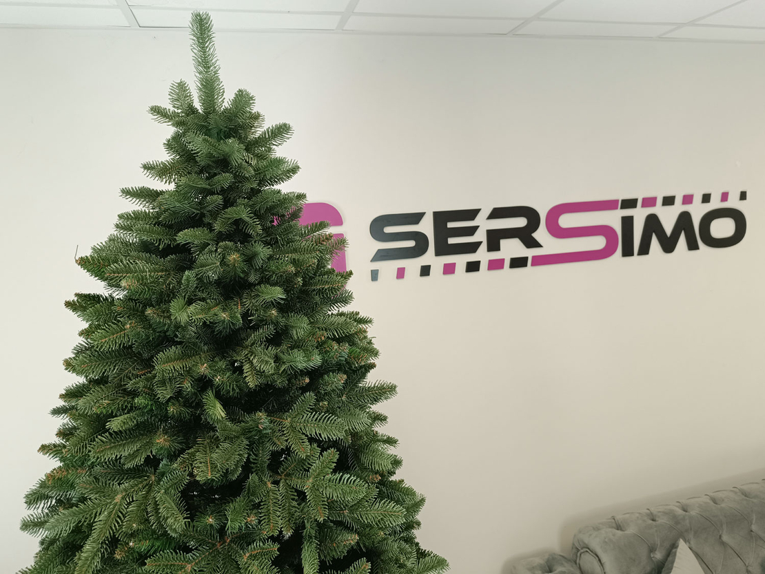 Brad artificial Christmas Deluxe by Sersimo, Canada Mix, 2D+3D, 230cm