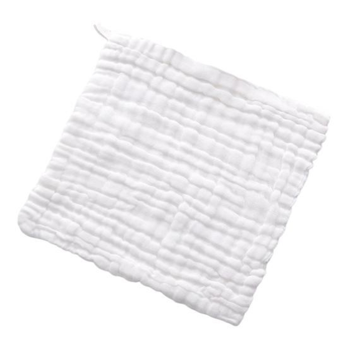 Prosop Absorbant, Flippy, din Bumbac, 6 Straturi, 30 x 30 cm, Alb