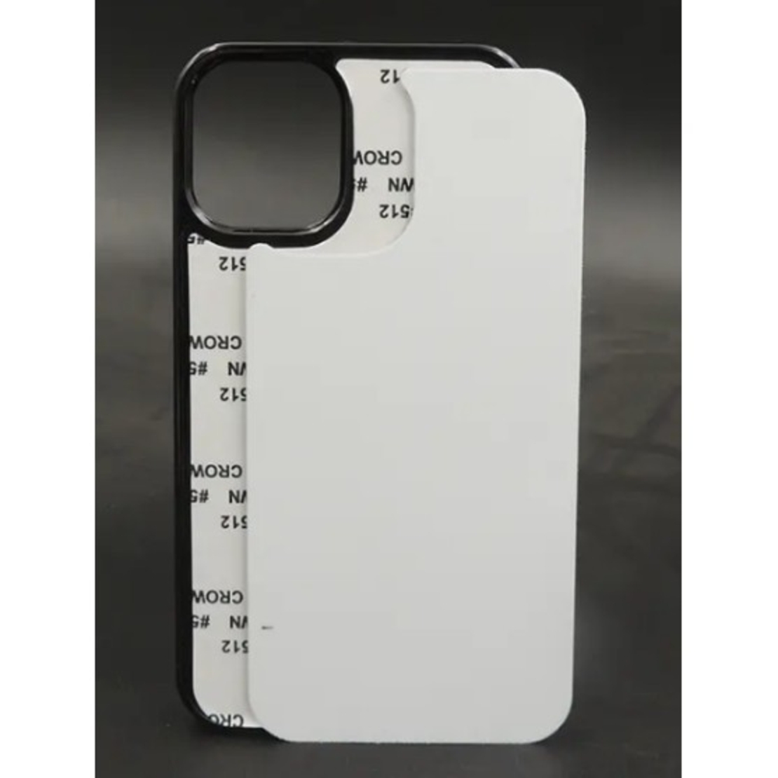 Husa pentru Samsung 2D TPUPC, Vafy, Model Tabla Alba, Aluminiu