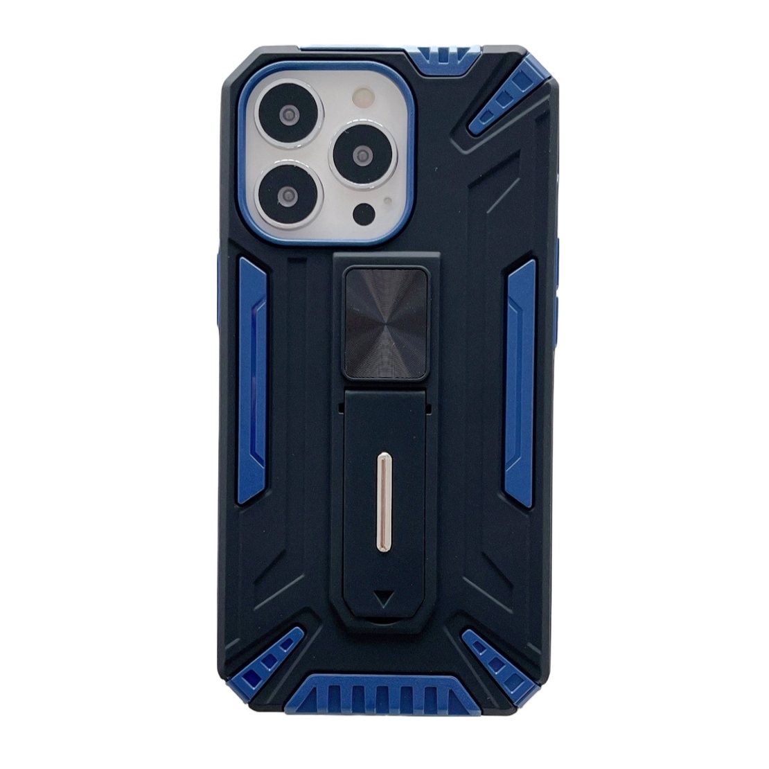 Husa de protectie Vafy pentru Apple iPhone 13 Defender Sergeant Brave cu suport,Albastru