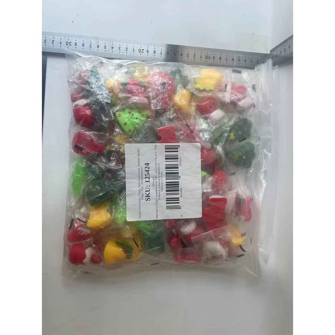Jucarie Senzoriala, Flippy, Seria De Craciun, Squishy Mushy, Fidget Toys, Model Random