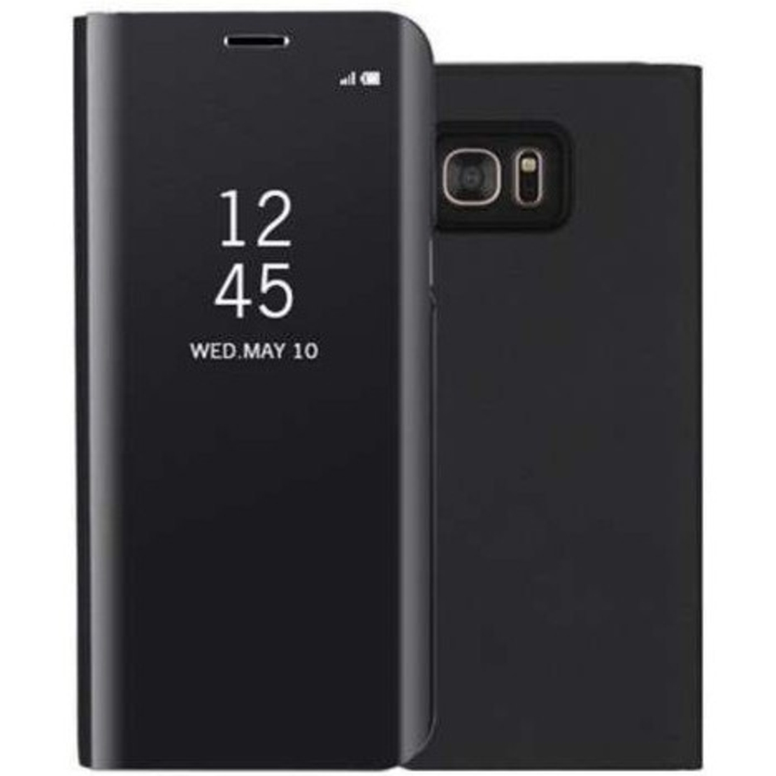 Husa de Protectie, Flippy, pentru Samsung Galaxy S9, Capac Oglinda, din Plastic, Mov