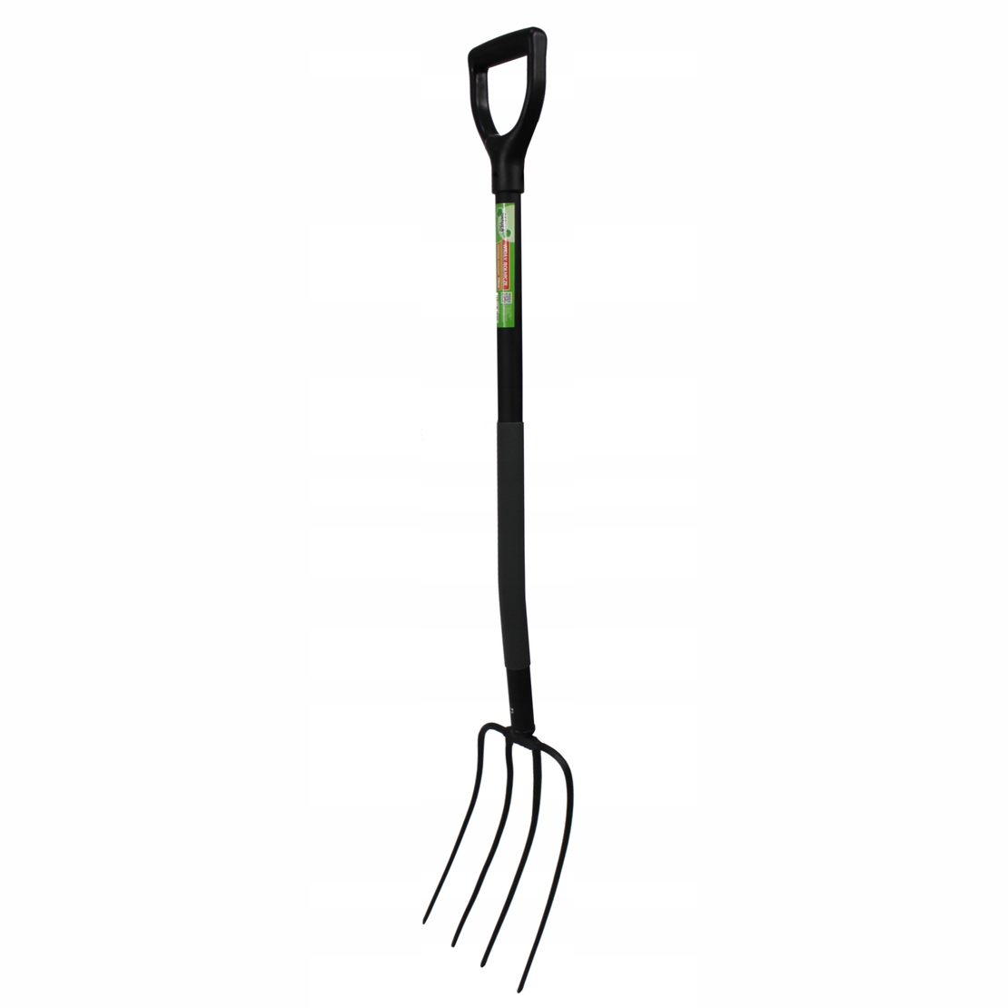 Furca pentru gradina din otel cu maner tip D, 120 cm, negru