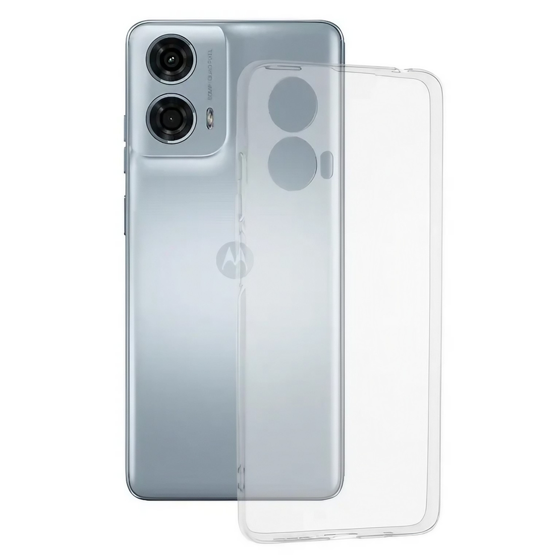 Husa de Protectie, Vafy, pentru Motorola Moto G14, TPU, Antisoc, Rezistenta la Impact, Transparenta