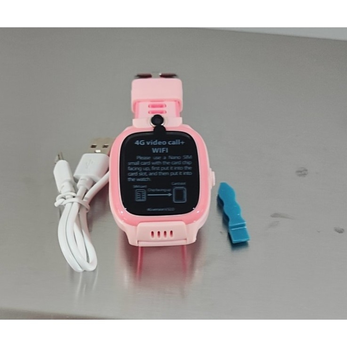 Ceas Smartwatch Vafy, Pentru Copii, Model Y36, cu Functie Telefon, 4G, Localizare LBS, Istoric Traseu, Monitorizare Spion, Apel Video, Rezistent la Apa, Roz