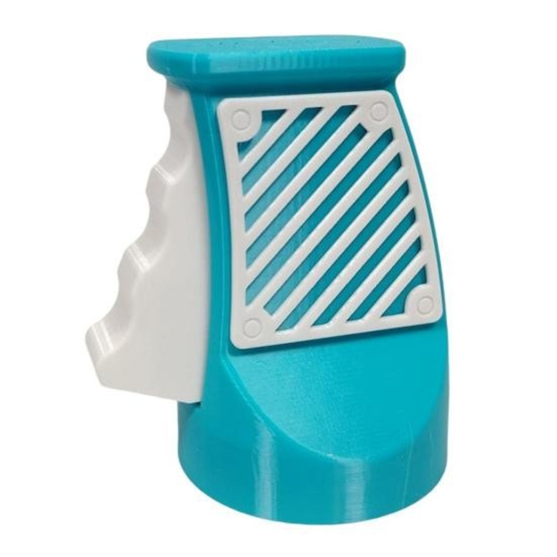 Desfacator Doze, Vafy, din ABS, 10.7 x 8 cm, Manual, Albastru Deschis/Alb