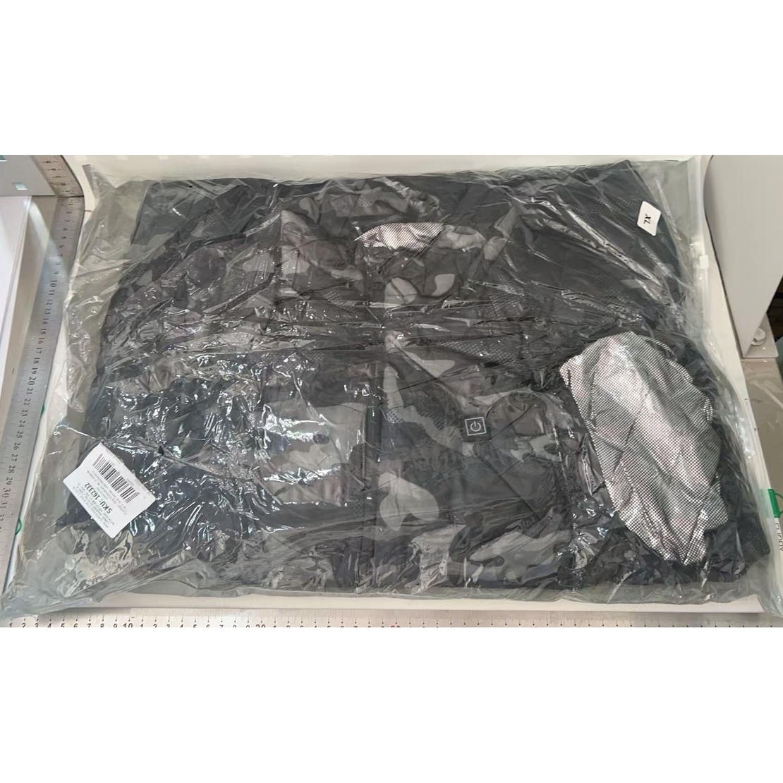 Vesta cu Incalzire, Vafy, Unisex, 2 Zone de Incalzire, Umplutura Bumbac, 3 Trepte de Temperatura, Incarcare USB, Albastru, 58 - 65 kg, Marime XL