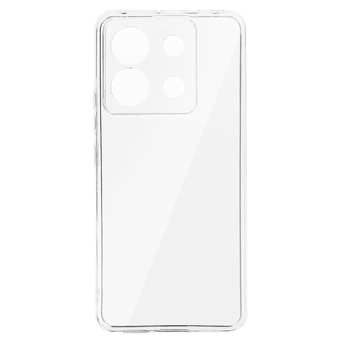 Husa de Protectie, Vafy, pentru Xiaomi Redmi Note 13 Pro 5G, TPU Protect Plus, cu Dust Plug, Transparent