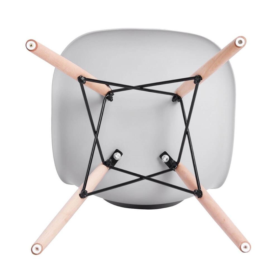 Scaun dining Scandinav pentru bucatarie, 38x42x82cm, gri
