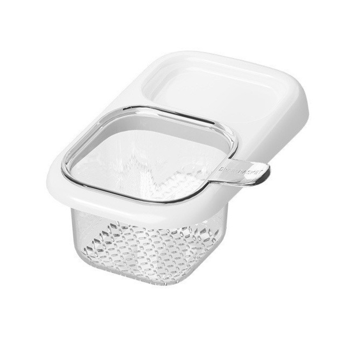 Cos de Scurgere pentru Chiuveta, Vafy, din ABS, cu Maner si Ventuza, Multifunctional, 22 x 13 x 8.5 cm, Alb