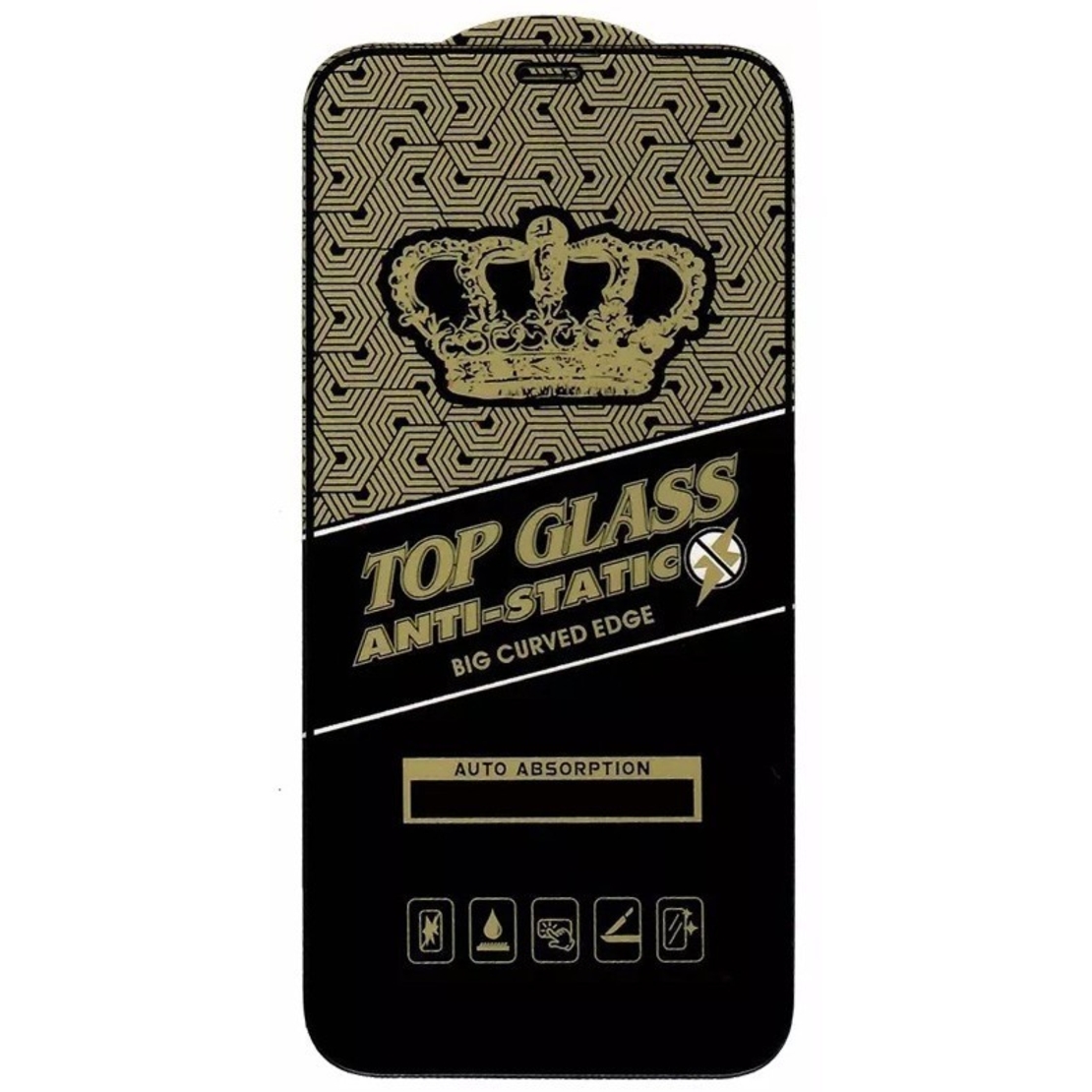 Folie de Protectie, Flippy, compatibila cu Apple iPhone XR, Acoperire Completa, Sticla, Alb
