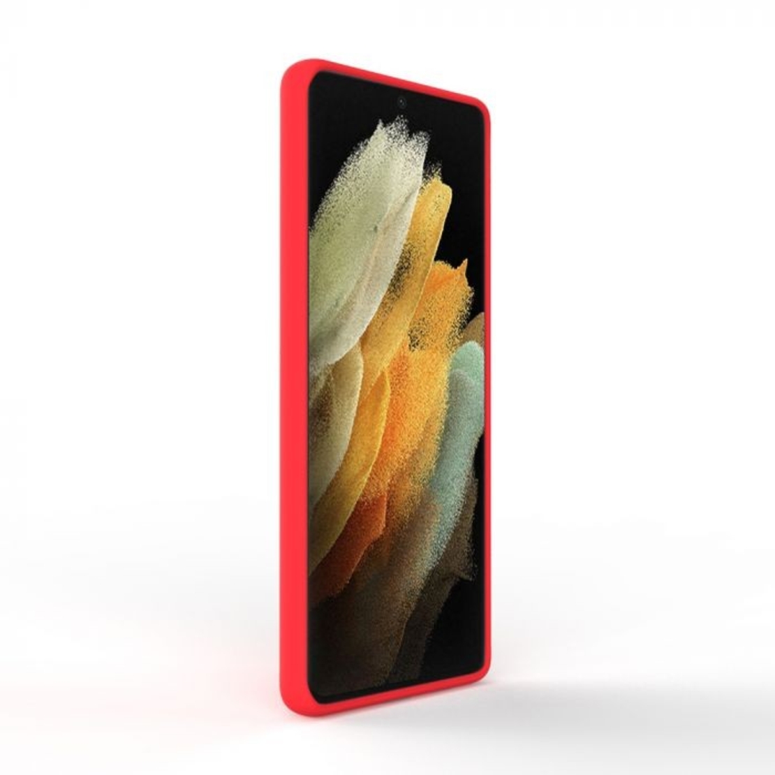 Husa de protectie Vafy compatibila cu Samsung Galaxy S21 Ultra Matte Tpu Rosu